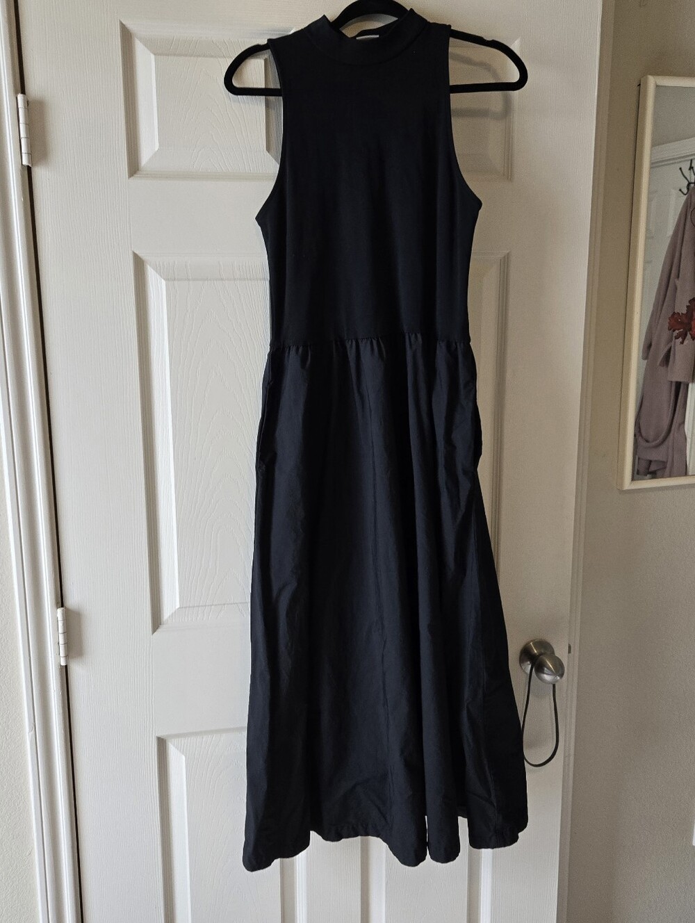 A New Day Black Midi Dress